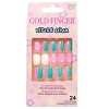 Kiss Bwy Little Diva Sticker Nails-Premiere, 0.5 oz - 3 of 4