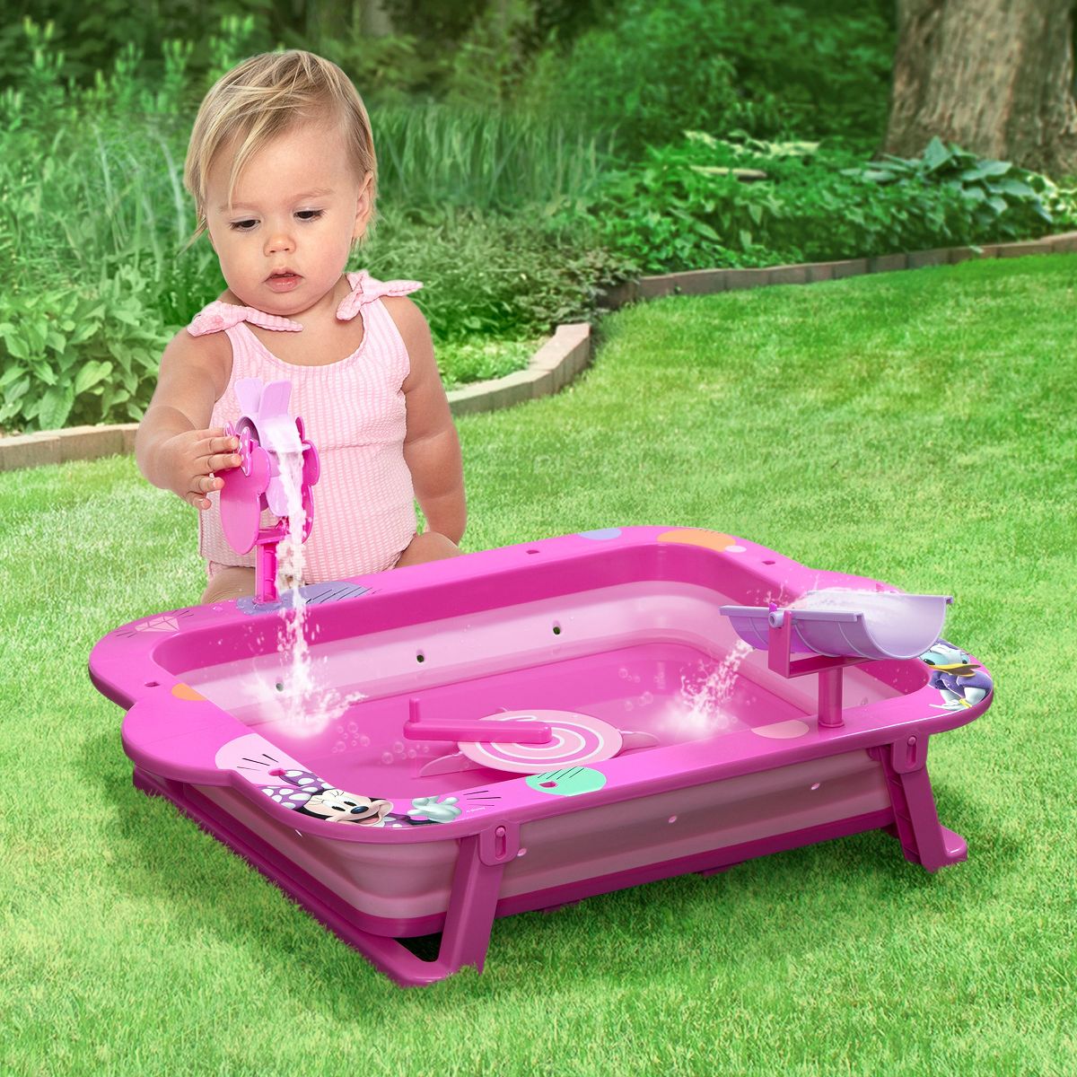 Delta Children Minnie Mouse Kids Sensory Activity Table - thumbnail 2