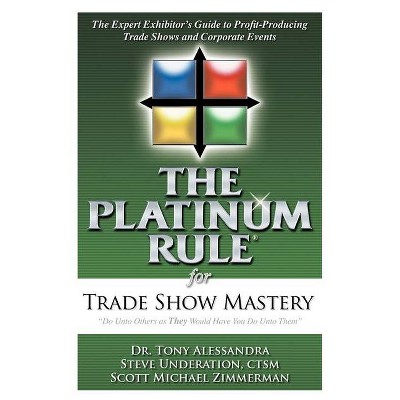 The Platinum Rule for Trade Show Mastery - by  Tony Alessandra & Steve Underation & Scott Michael Zimmerman (Paperback)