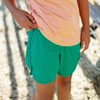 Kids' Organic Athletic Shorts Parakeet - Jackalo - 2 of 4