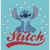 Girl's Lilo & Stitch Red, White, and Blue Stars T-Shirt - image 2 of 4