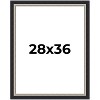 PosterPalooza | Embellished Black Picture Frame - UV Acrylic, Foam Board Backing, Hanging Hardware - 2 of 4
