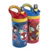 2pk 16oz Atlantic Portable Drinkware Bottle 'Spidey and His Amazing Friends' - Zak Designs: Kids Water Bottle, Dishwasher-Safe - 4 of 4