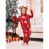 PATPAT Christmas Family Pajama bodysuit Santa Claus Print Pajamas - 4 of 4