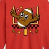 Boys' - Instant Message - Football and Goalpost Long Sleeve Graphic T-Shirt - 2 of 4