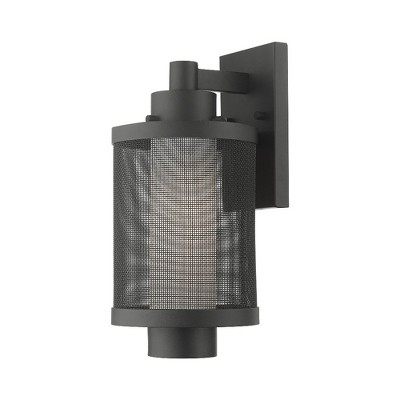 Livex Lighting Nottingham 1 - Light Wall Light in  Textured Black