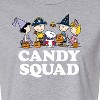 Women's - Peanuts - Candy Squad Cropped Graphic T-Shirt - 2 of 4
