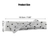 Unique Bargains Cotton Polka Dot Bow Headband Fashion Cute Hair Band for Child 7.7 Inch - 4 of 4
