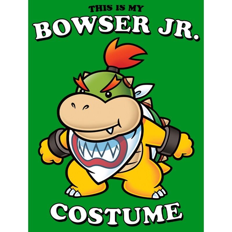 Boy's Nintendo Bowser Jr. Costume T-Shirt, 2 of 5
