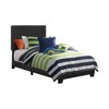 Twin Size Platform Bed with Upholstered Headboard for Bedroom - 4 of 4