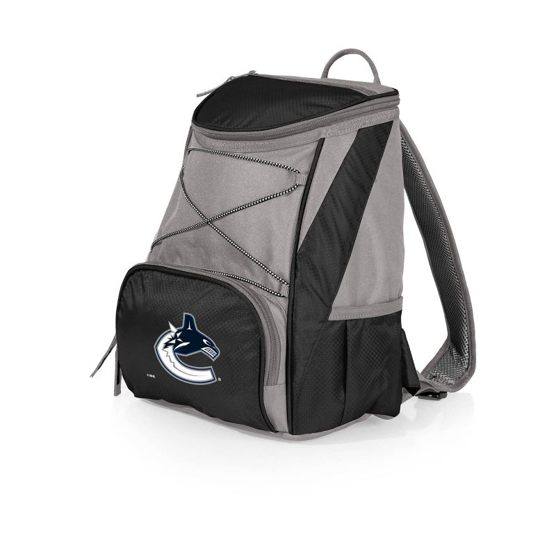 NHL Vancouver Canucks PTX Backpack Cooler - Black, 3 of 5