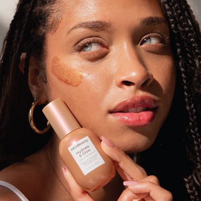 MCoBeauty Hydrate & Glow Ultra-Hue Serum - Bronze - 1.35 fl oz: Vegan, Facial Treatment, Hydrating Gel, For Normal and Dry Skin