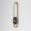 ET2 Lighting Gravity 1 - Light Wall Light in  Black/Gold - 3 of 4