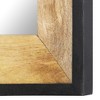 vidaXL Mirror 31.5"x19.7" Solid Mango Wood - 4 of 4