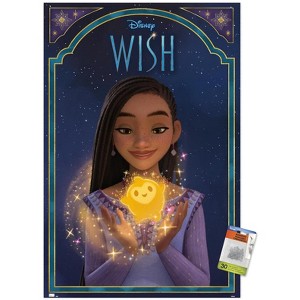 Trends International Disney Wish - Asha & Star Unframed Wall Poster Prints - 1 of 4