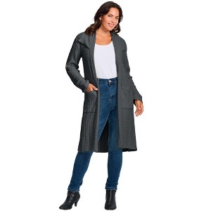 Avenue Cable Cardigan - 1 of 2