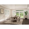 Hunter Fans Astwood 4 - Light Chandelier in  Polished Nickel - 4 of 4