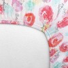 Honest Baby Organic Cotton Fitted Crib Sheet - Rose Blossom - image 3 of 4