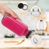 Itopfox 16 oz Glass Bottles with Lids - 6Pack, Glass Juicing Bottles - Portable, Reusable - Set of 6 - 2 of 4