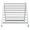 vidaXL Drying Rack for Bathtub Extendable 20.9"-35.4" Aluminum - 3 of 4