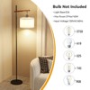 TiramisuBest 61/63 Arched Floor Lamp Wood Pedal Switch Industrial Modern Traditional Living Bedroom Office - 4 of 4