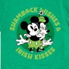 Boys' - Disney - Shamrock Wishes Irish Kisses Short Sleeve Graphic T-Shirt - 2 of 4