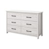 Galano Gianni 6 Drawer 47.2 in. Wide Dresser (Sturdy, Effortless Assembly with Interlocking Drawers) - 3 of 4