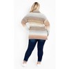 Avenue Women's Plus Size Alana Sweater - 4 of 4