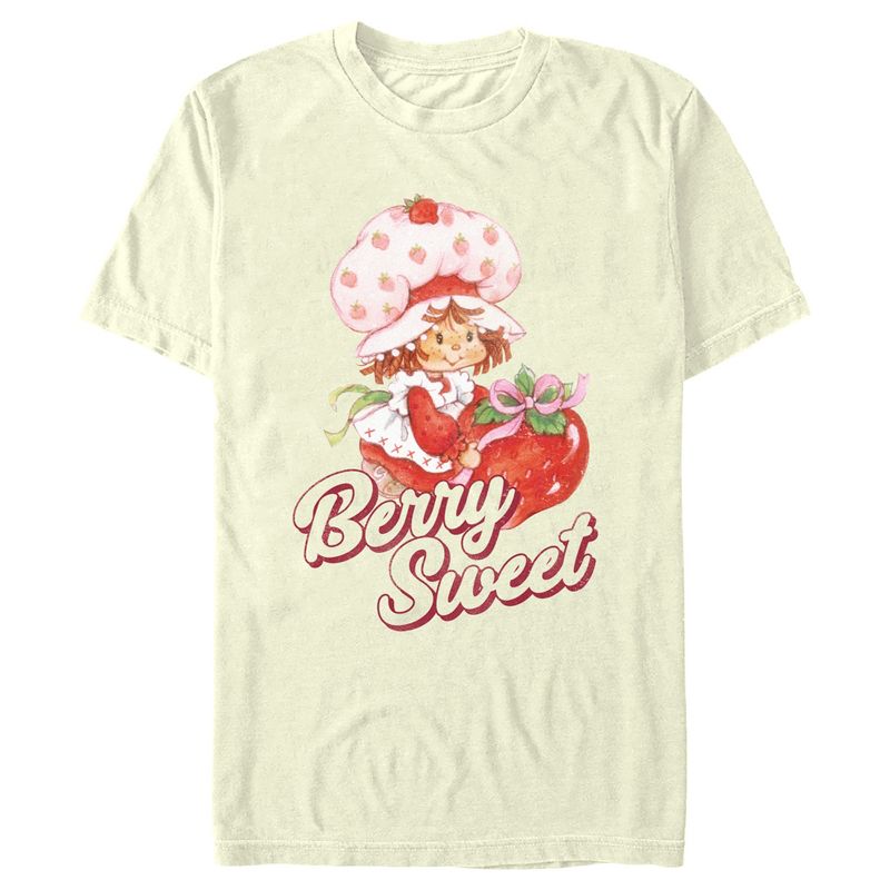 Men's Strawberry Shortcake Berry Sweet Gift T-Shirt, 1 of 5