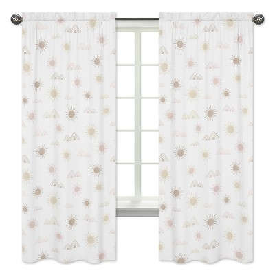 Set of 2 Desert Sun Window Panels Desert Sun - Sweet Jojo Designs