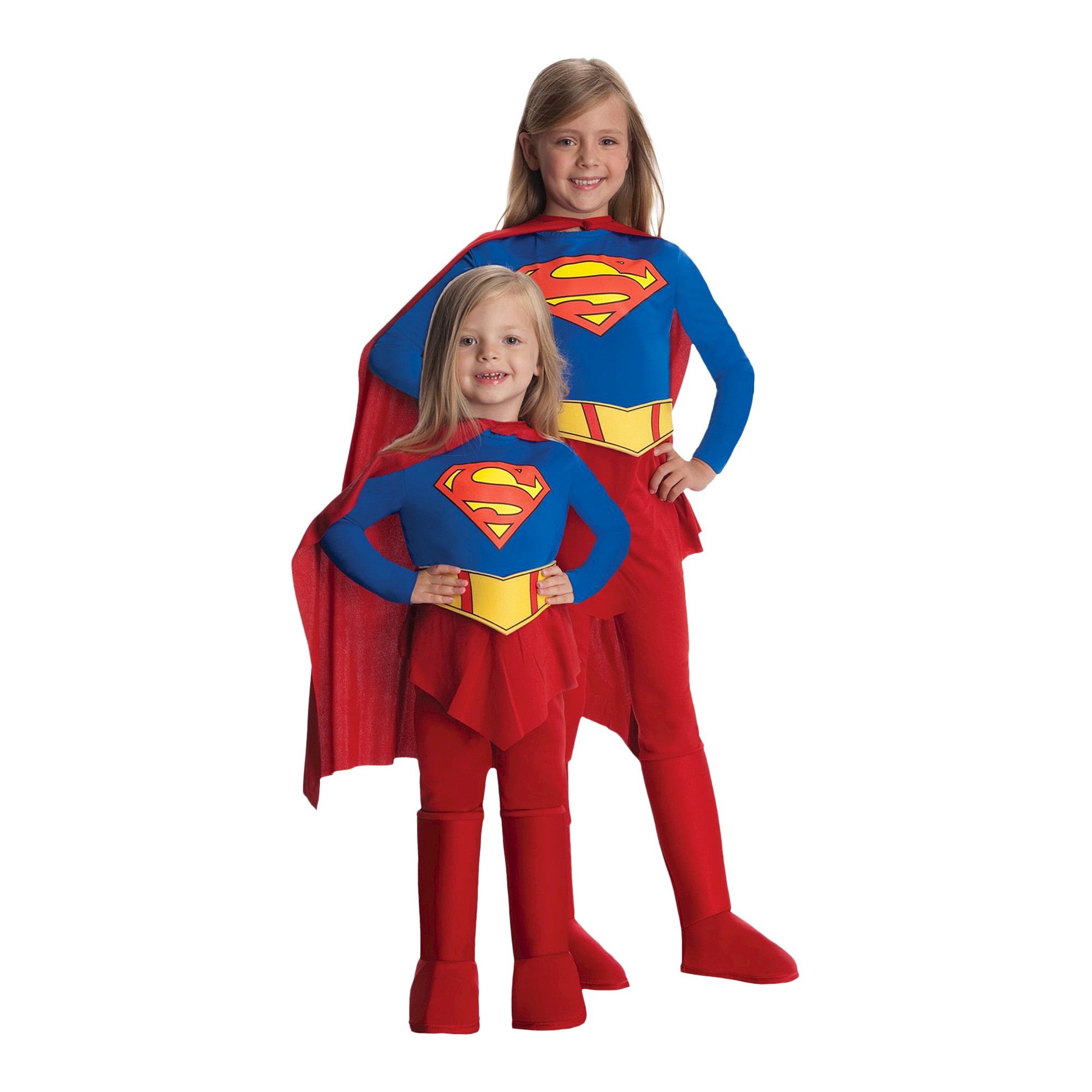 Halloween Supergirl Girls' Costume - Medium (8-10), Girl's, Size: Medium(8-10)
