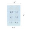 INSPIRE CHIC Women's Hooks Strap Adapter Underwear Bra Extender 3 Rows 2 Hooks - 3 of 4