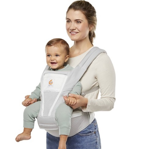 Ergobaby Omni 360 All Carry Positions Baby Carrier Newborn to Toddler with  Lumbar Support - Pearl Gray - 7-45 lbs