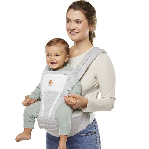 Ergobaby Omni 360 All-Position Baby Carrier for Newborn to Toddler with  Lumbar Support & Cool Air Mesh (7-45 Lb), Pearl Grey