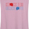 Women's - Rock 'Em Sock 'Em Robots - Knock His Blocked Off Graphic Racerback Tank - 2 of 4