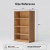 PexFix 49"x62"x16" Sideboard Cabinet with Storage Multipurpose Organizer for Kitchen Living Room Brown - 2 of 4