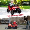 12V Ride On Truck Car, Kids Electric Vehicle with Parent Remote Control, Battery Powered Ride On Toy Truck with Spring Suspension - 3 of 4
