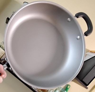 Create Delicious 10.25-Inch Covered Induction Deep Skillet