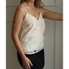 Women's Laval Cream Embroidered Cami - adelyn rae - 4 of 4