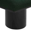 Meridian Furniture,Pavilion Boucle Fabric Bench - 4 of 4