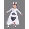 HalloweenCostumes.com Girl's Toddler Ghost Tutu Costume - image 3 of 3