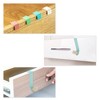 Unique Bargains Cabinet Door Hooks 4 Pcs - 3 of 4