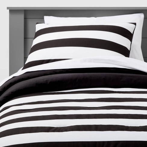 Rugby Striped Kids' Comforter Set - Pillowfort™ - image 1 of 4