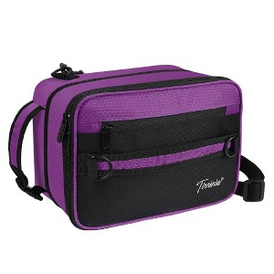 Tirrinia Expandable Insulated Lunch Bag for Women Men Kids, Leakproof Flat Lunch Cooler Tote with Shoulder Strap, Lunch Box for Work, School, Picnic - 1 of 4