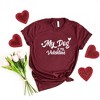 Simply Sage Market Women's My Dog Is My Valentine Short Sleeve Graphic Tee - 3 of 4