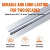 PEX Heat Transfer Plates Heavy Duty - 2/4 Ft Radiant Heat Plates for 1/2 Inch PEX Pipe, 200/Box Easy Trim Install for Wooden Floors - 4 of 4