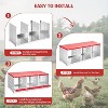 Chicken Nesting Box, Easy Egg Collection Large Vented Holes Chicken Coop Equipment with Vented Holes, Chicken Nesting Boxes for Hens, Rabbits, Ducks - 4 of 4