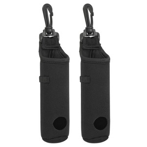 Unique Bargains Water Resistant Durable Portable Golf Ball Carry Bags with Clip 2 Pcs - 1 of 3