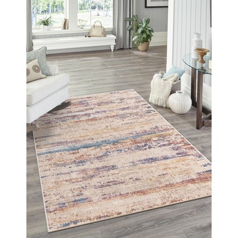 Unique Loom Deepa Beatriz Abstract Indoor Woven Fringe Area Rug - image 1 of 4