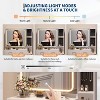 Makeup Vanity Set with Mirror and Lights, Vanity Desk with 5 Drawers, Stool & Power Outlet - 4 of 4